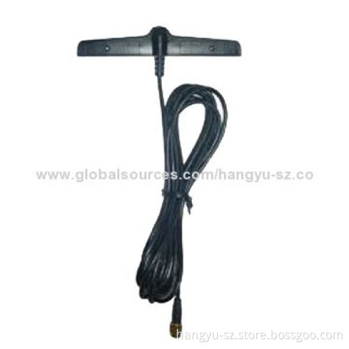 Patch Antenna with SMA Male Connector and 2.0dBi Gain, Sized 106 x 8.6 x 11.5mm